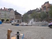 Plac ZWM na starych zdjęciach: Od katastrofy budowlanej do nowego oblicza bielskiego Rynku