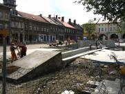 Plac ZWM na starych zdjęciach: Od katastrofy budowlanej do nowego oblicza bielskiego Rynku