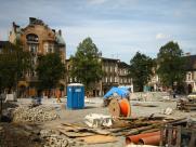 Plac ZWM na starych zdjęciach: Od katastrofy budowlanej do nowego oblicza bielskiego Rynku