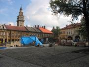 Plac ZWM na starych zdjęciach: Od katastrofy budowlanej do nowego oblicza bielskiego Rynku