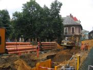 Plac ZWM na starych zdjęciach: Od katastrofy budowlanej do nowego oblicza bielskiego Rynku