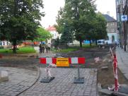 Plac ZWM na starych zdjęciach: Od katastrofy budowlanej do nowego oblicza bielskiego Rynku