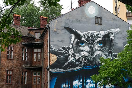 Turystyka muralowa, Bielsko-Biała