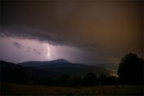 Burza w Beskidach: Majestat Nieba, Potęga Natury i Bezpieczeństwo w Górach