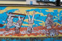 Graffiti vs. Murale: Dwie twarze sztuki ulicy w Bielsku-Białej