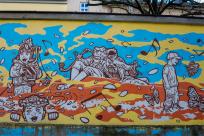 Graffiti vs. Murale: Dwie twarze sztuki ulicy w Bielsku-Białej