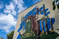 Muralowa Mapa Bielska-Białej: kolejne puzzle układanki oraz bonus zza granicy… miasta.