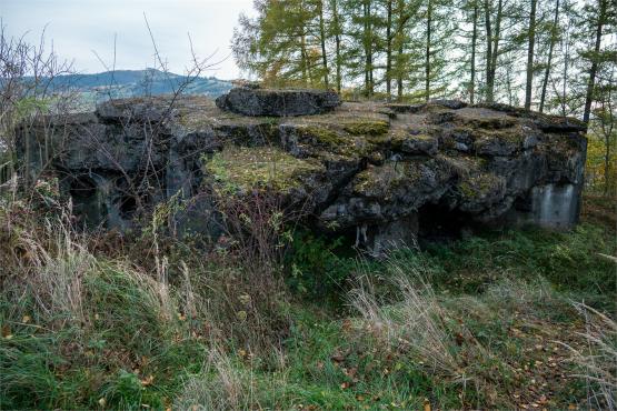 Rygiel obronny „Węgierska Górka” – Schron bojowy „Wąwóz”