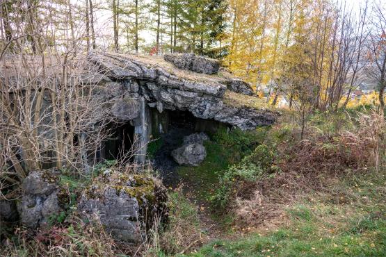 Rygiel obronny „Węgierska Górka” – Schron bojowy „Wąwóz”