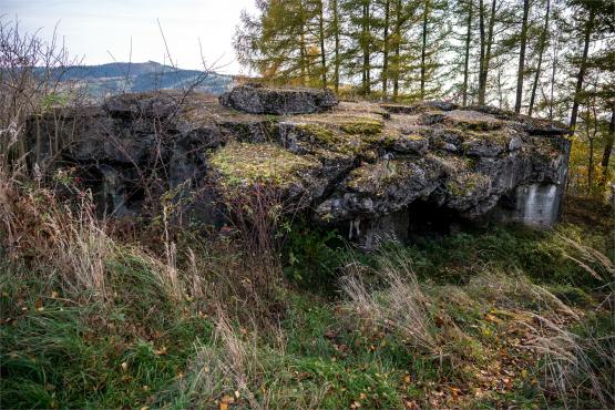 Rygiel obronny „Węgierska Górka” – Schron bojowy „Wąwóz”