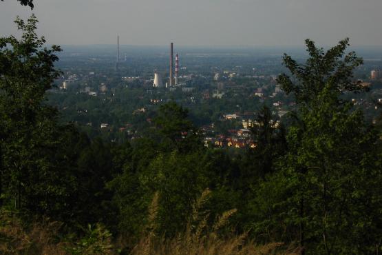 Rozbiórka kominów w Elektrociepłowni Bielsko-Biała, EC1