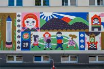 Jedna autorka, trzy murale, sto talentów: Alicja i jej magiczne Bielsko