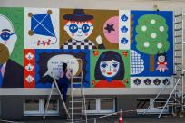 Jedna autorka, trzy murale, sto talentów: Alicja i jej magiczne Bielsko